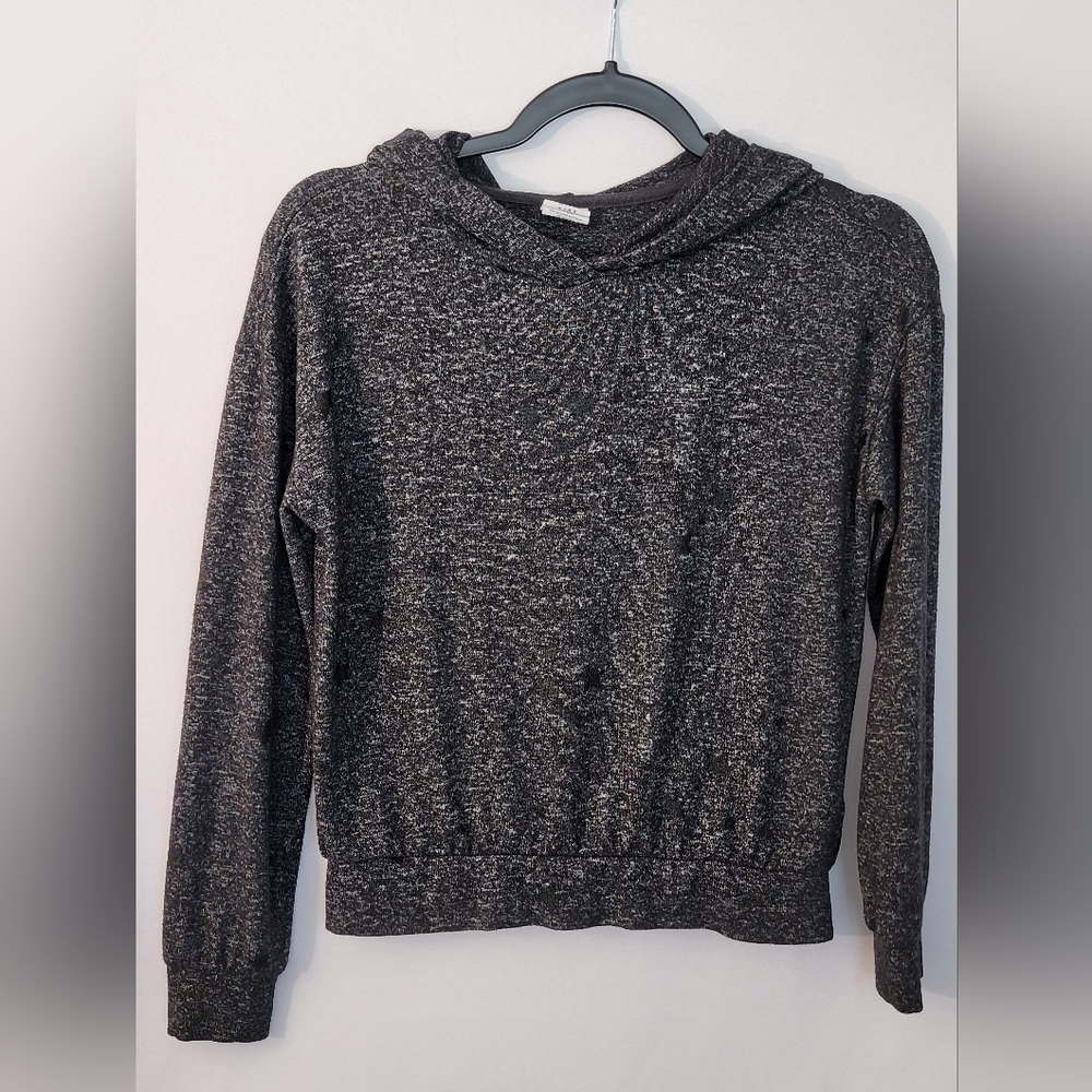 GAP Kids Charcoal Gray Hoodie Size L